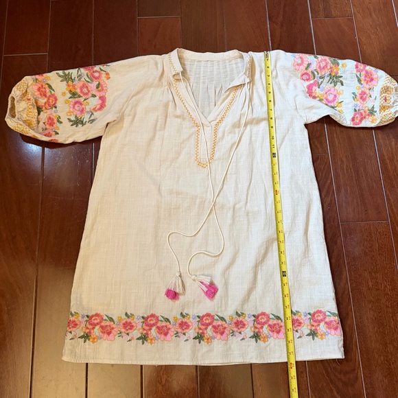 New Cleo Boho Gypsy Tassel Tunic Dress Top - Picture 5 of 5